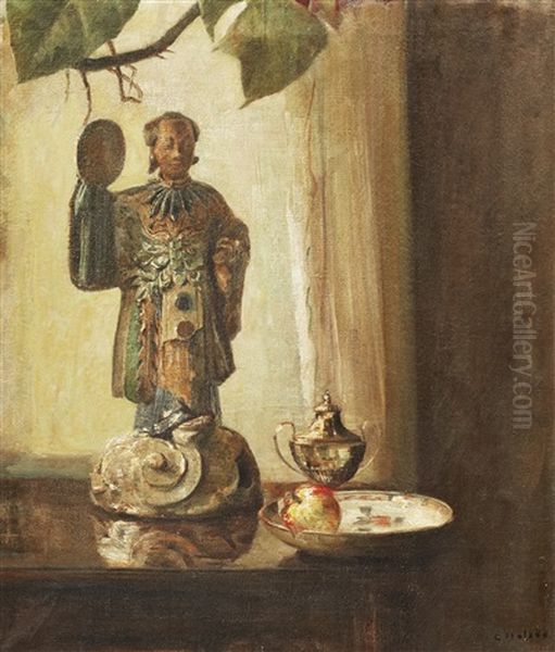 Still Life With Statue - view 1