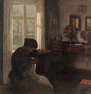 At The End Of The Day by Carl Vilhelm Holsoe