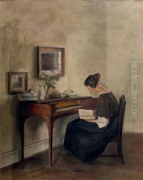 La Lecture Devant Le Pianoforte - view 1