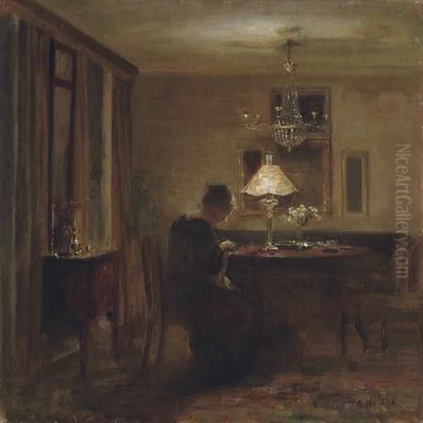 Kvinde I Et Interior - Lady In An Interior - view 1