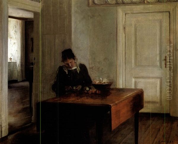 Lady In An Interior - view 1