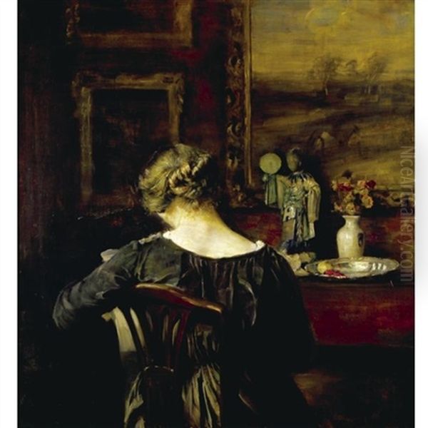 Interior Med Kunstnerens Hustru (interior With The Artist's Wife) - view 1