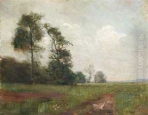 Vej Gennem Landskab by Carl Vilhelm Holsoe
