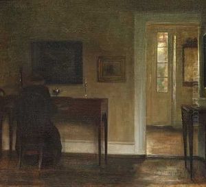 Kunstnerens Hustru Ved Spinettet Kunstnerens Hustru Ved Spinettet