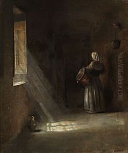 Koksinterior by Carl Vilhelm Holsoe