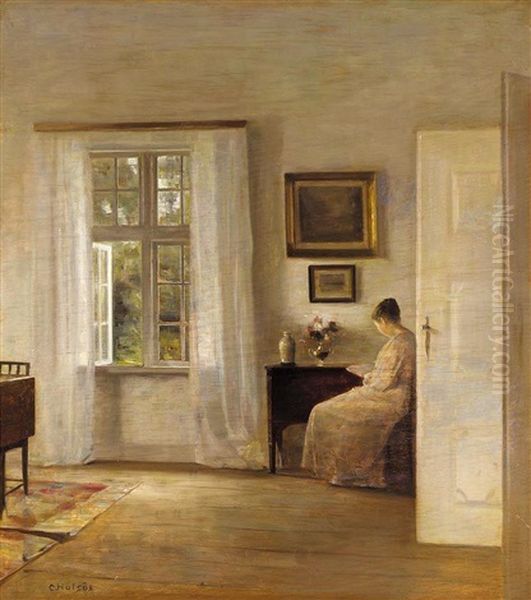 Laesende Kvinde (lady Reading) - view 1