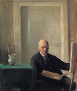 Kunstneren Ved Sit Staffeli