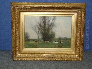 Cattle Watering by John Noble Barlow