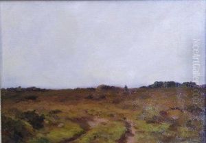 Figure On Gwinnear Moor. by John Noble Barlow