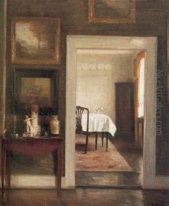 Interior I Dagsljus by Carl Vilhelm Holsoe