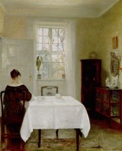 The Morning Room by Carl Vilhelm Holsoe