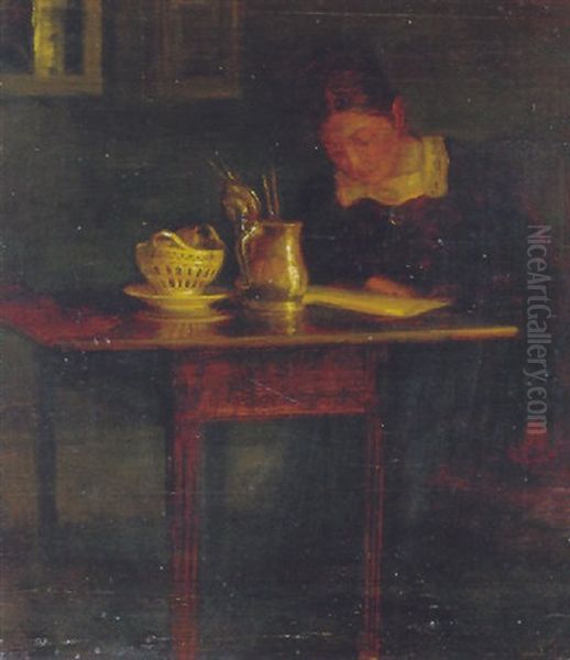 Interior Med Laesende Dame - view 1