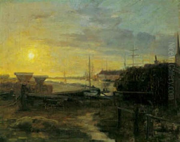 Havneparti, Aften - view 1