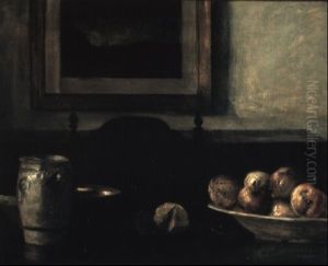 Bordsstilleben by Carl Vilhelm Holsoe