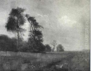 Landskab by Carl Vilhelm Holsoe