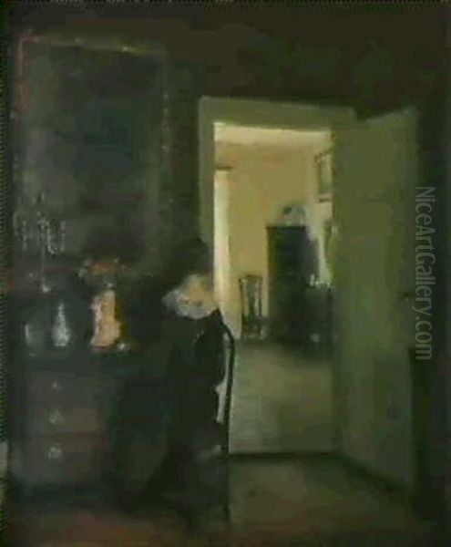 Interior Med Ung Pige - view 1
