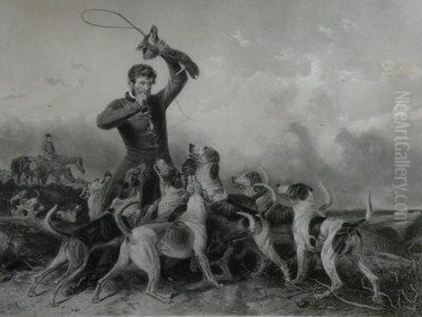 Huntsmen And Hounds - view 1