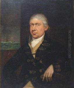 Portrait Of Lieutenant Edward Hackett