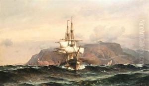 Shipping Off Gibraltar