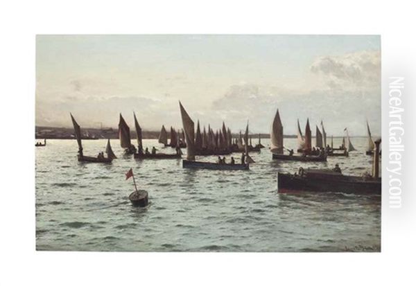 Sailboats - view 1
