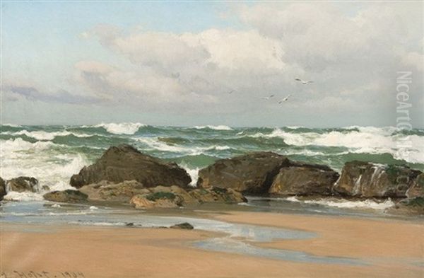 Rochers En Bord De Mer - view 1
