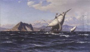 Shipping Off Gibraltar