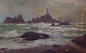 The Lizard, Cornwall by Laurits Bernhard Holst