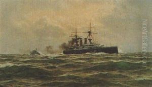 An Ironclad At Sea