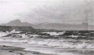 A Coastal Landscape In South Africa by Laurits Bernhard Holst
