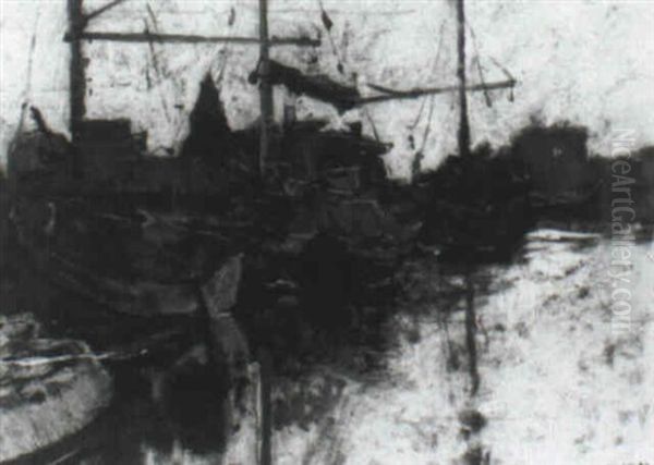Schepen In De Haven - view 1