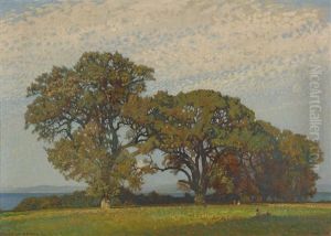 Sonniger Herbstmorgen - Insel Vilm by Gustav Holstein