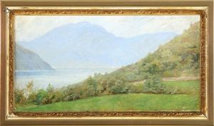 Mountain Landscape At Summer Time by Suzette Holten