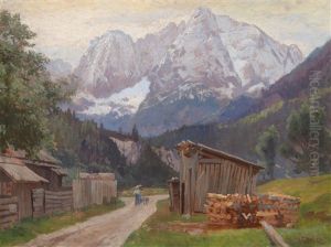Partie In Den Alpen by Georg Holub