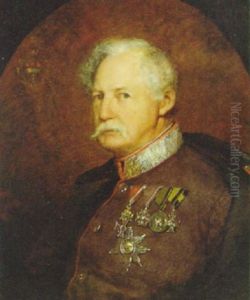 Portrait Eines Oberst Des Osterreichischen Infanterieregimentes