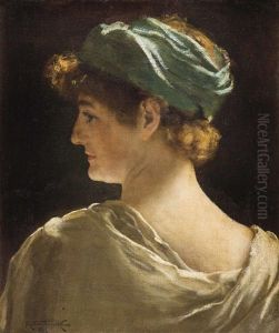 Profilbildnis Einer Dame by Rowland Holyoake