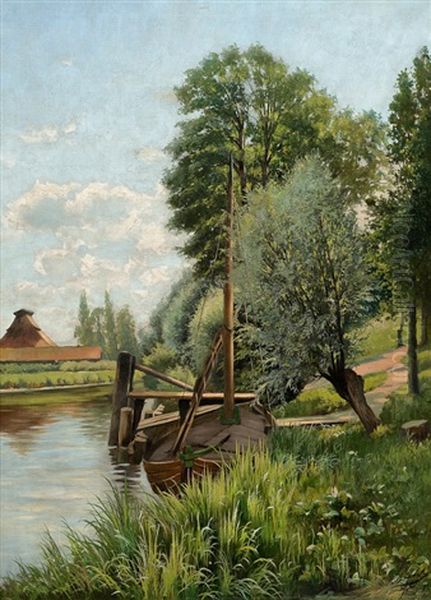 Boot Am Kanal - view 1