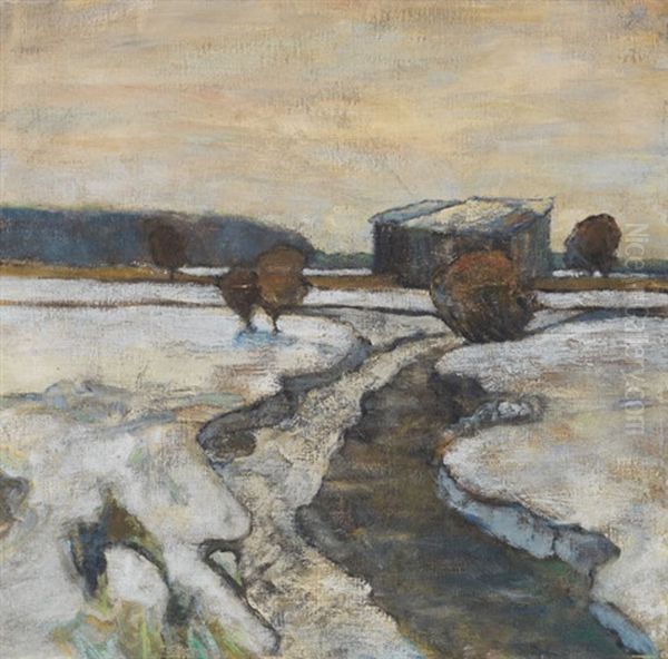 Dachauer Moorlandschaft Im Winter - view 1