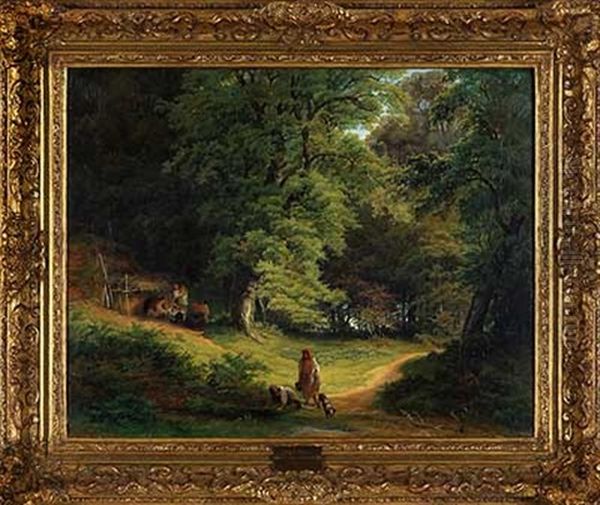 Lageridylle An Der Waldlichtung - view 1
