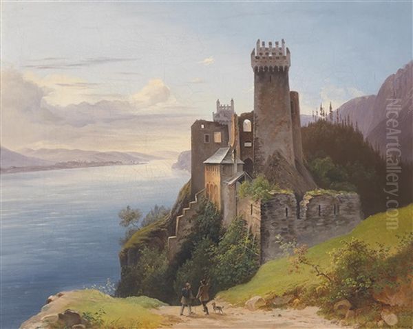 Blick Auf Die Ruine Weitenegg An Der Donau - view 1