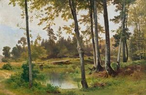 Weiher Im Wald by Josef Holzer