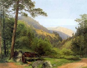 Blick Auf Den Schneeberg by Josef Holzer
