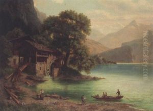 Brienzersee by Johann Rudolph Holzhalb