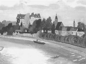 Grein An Der Donau by Rudolf Holzinger