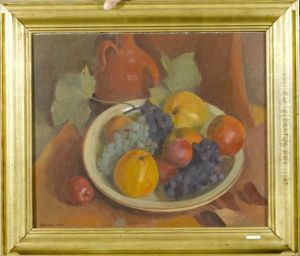 Fruchtestilleben by Adolf Holzmann