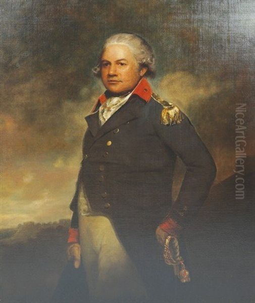 A Portrait Of Sir Robert Rollo Gillespie (1766-1814) Wearing Military Uniform - view 1