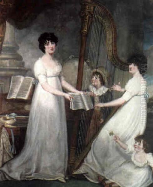 Portrait Of Mrs. Miles (c.1765-1814) - view 1