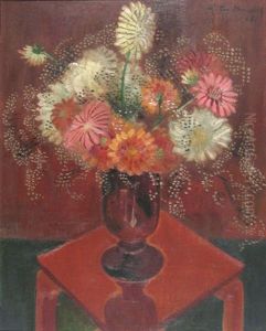 Blumenstillleben by Ludwig ten Hompel