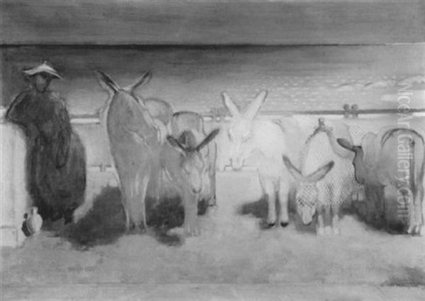 Esel In Mentone - view 1