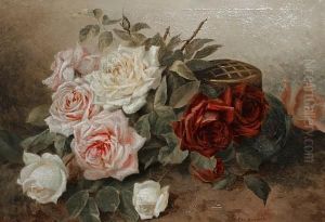 Still Life Of Roses by Emily Barnard