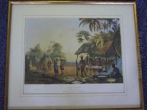 Watu Ticaba, A Wapisiana Village by George Barnard